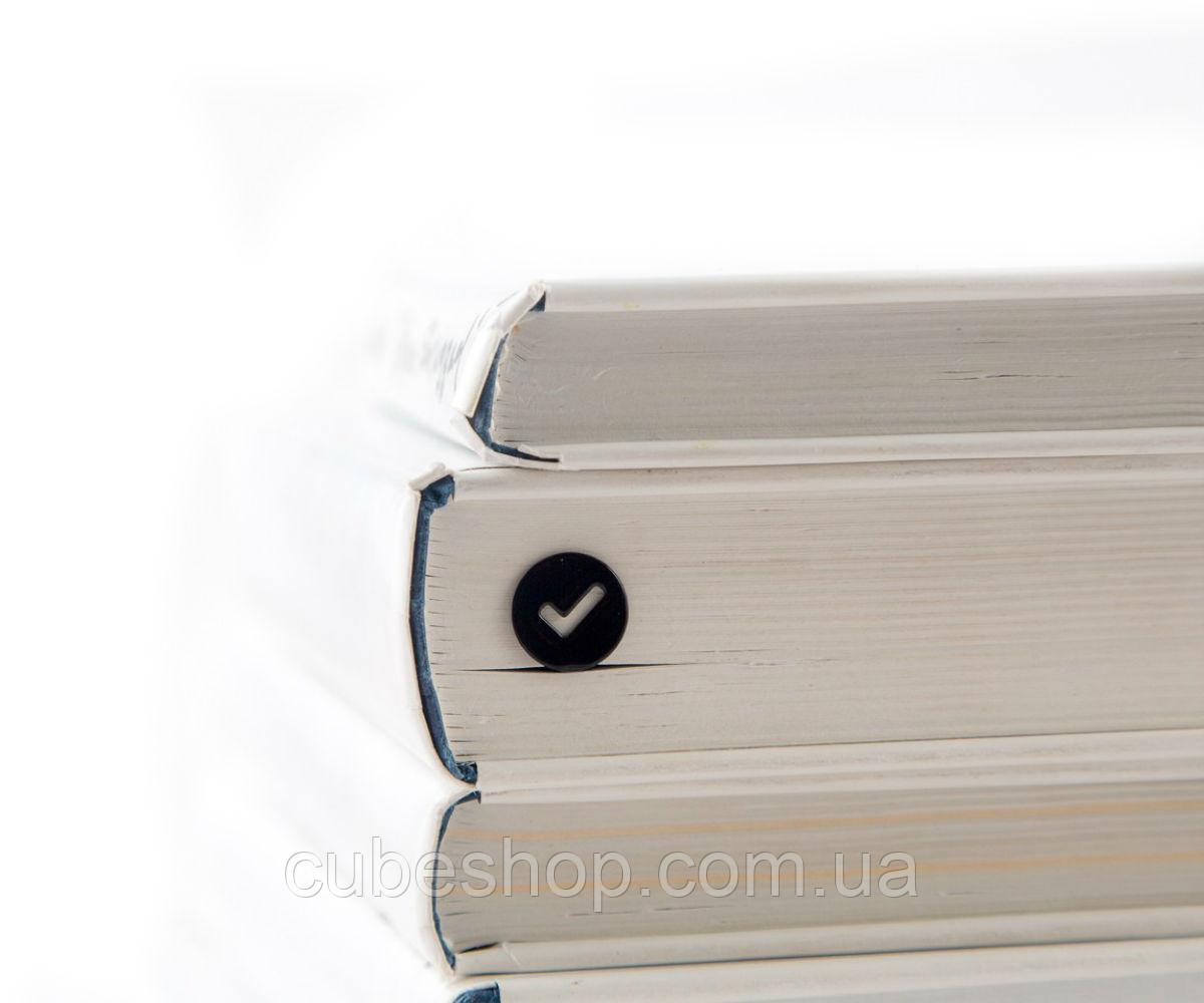 Закладка для книг Check (чорний)