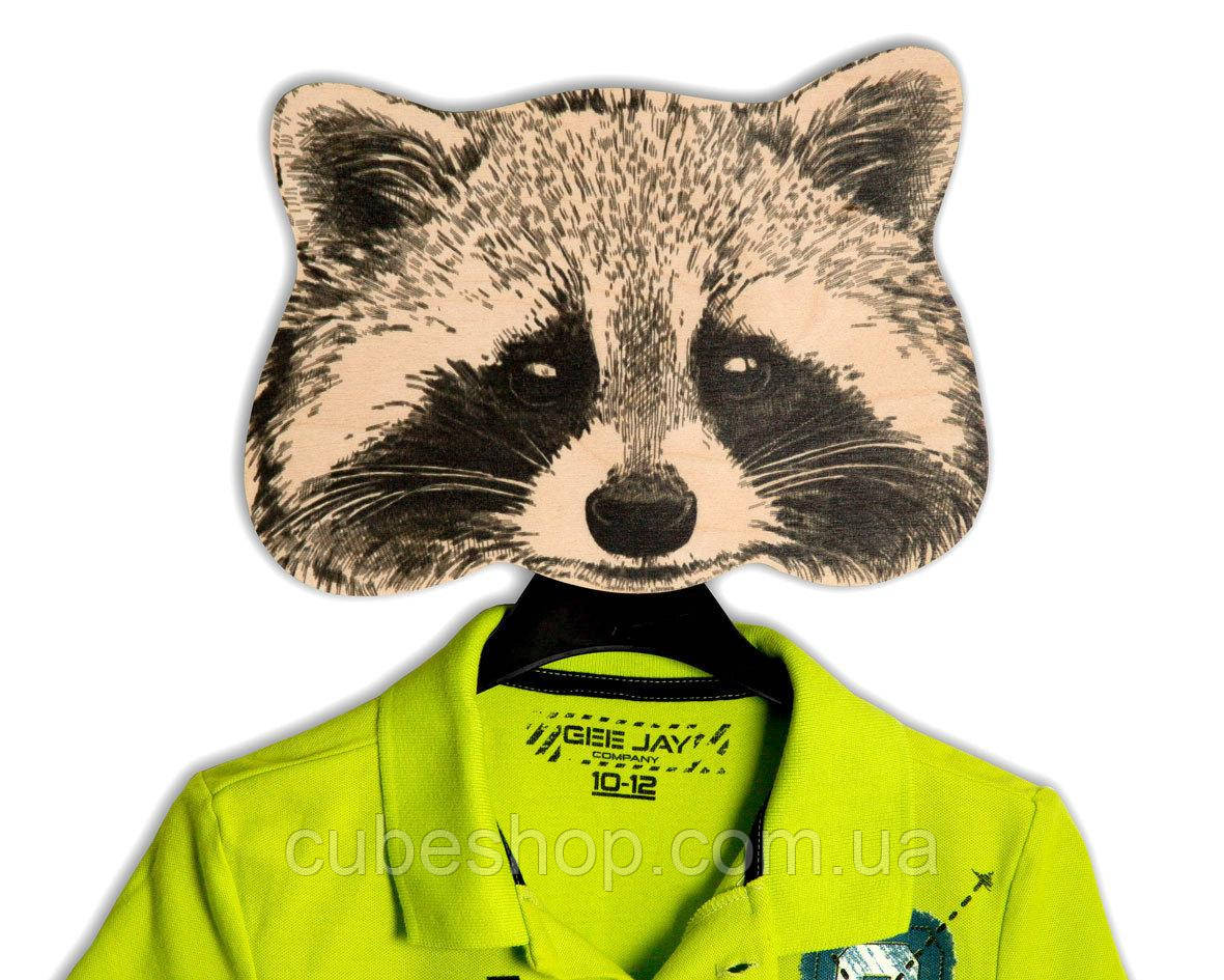 Вешалка-маска Енот