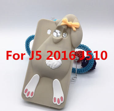 Сірий кролик на Samsung Galaxy J5(J510) 2016 року чохол Moschino