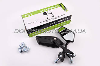 Дзеркала багатокутні mod:200, 8/10 мм (чорні) RED