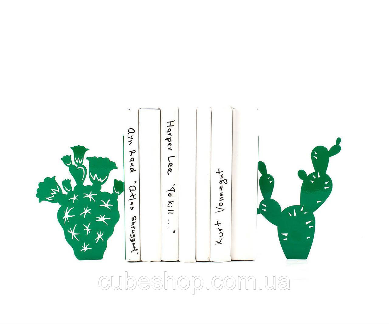 Упори для книг Кактуси