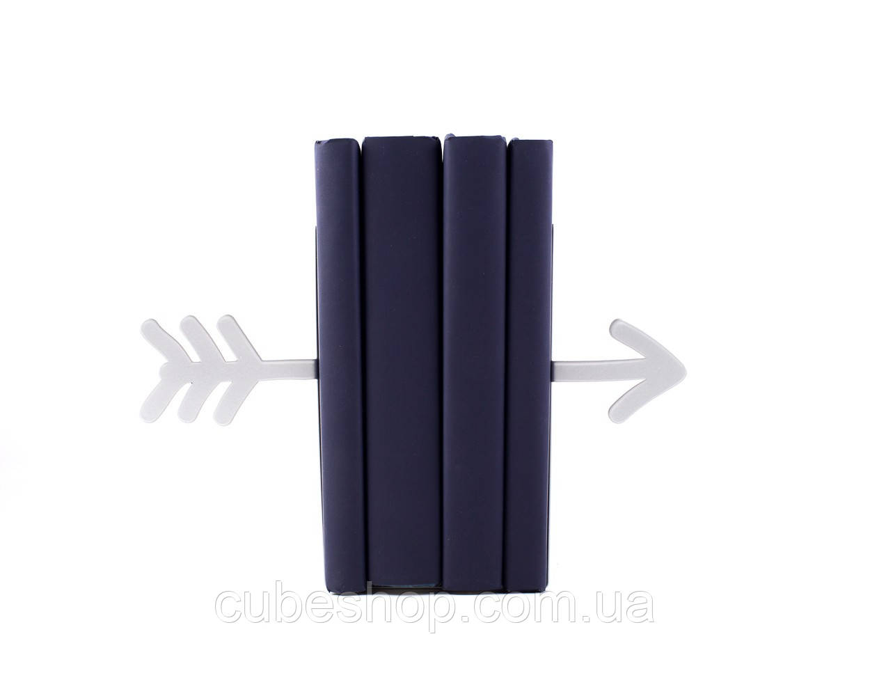 Тримачі для книг Стріла (срібло), фото 1