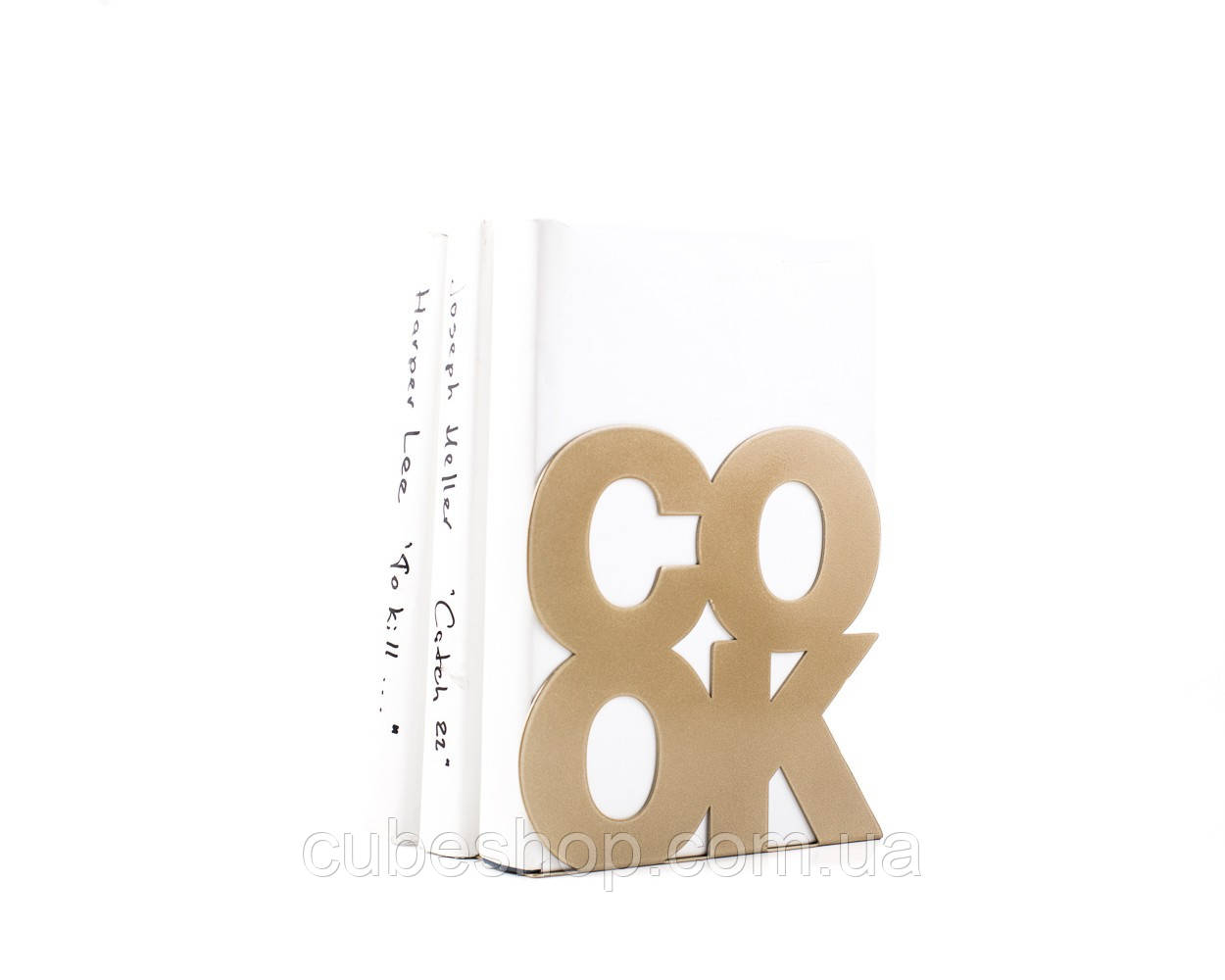 Упор для книг Cook (золото)
