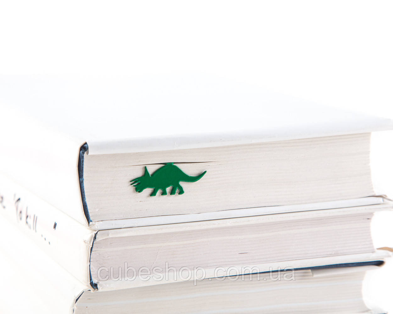 Закладка для книг Динозавр Трицератопс