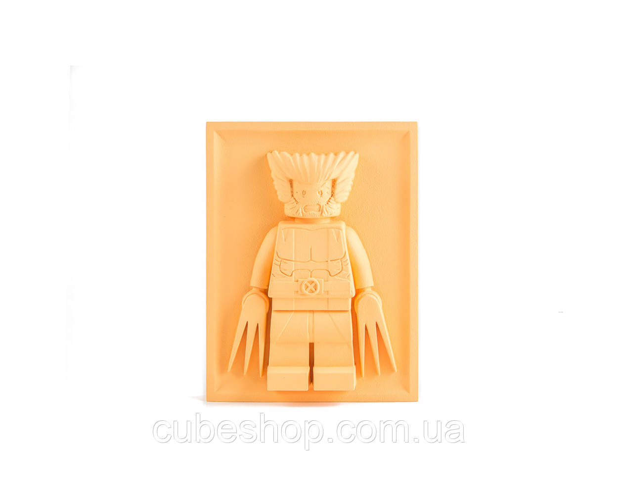 Барельєф Скульптура Lego Росомаха