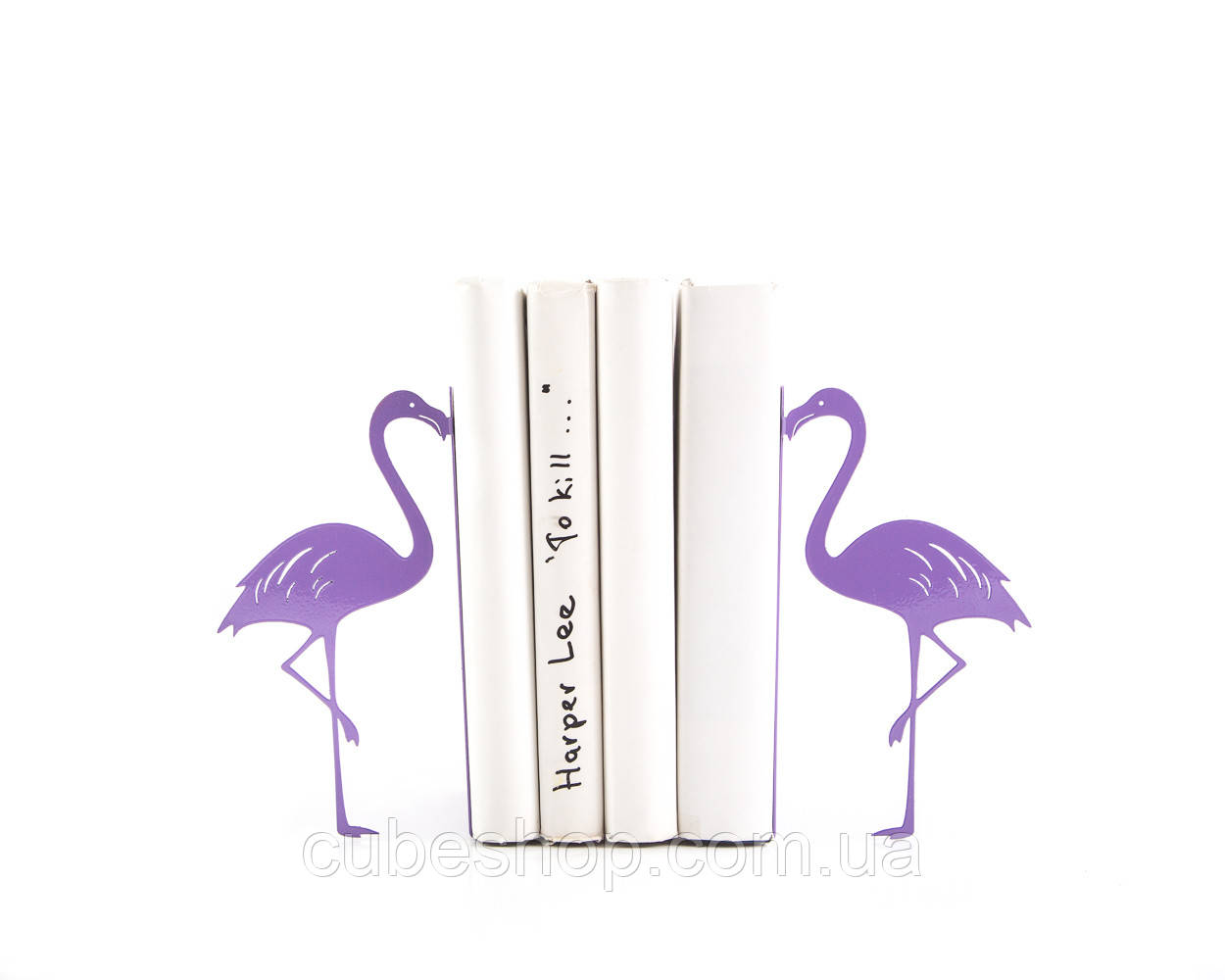 Тримачі для книг Фламінго (фіолетовий)