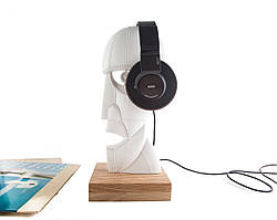 Гіпсова підставка під навушники Pink Floyd (біла) 39 см