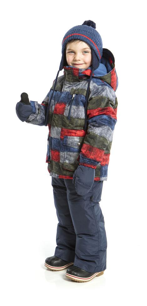 Зимний термокостюм для мальчика 3,8 лет р. 98,128-134 ТМ Peluche&Tartine Spicy F17 M 63 EG