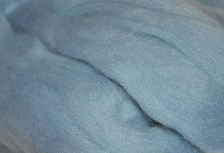 

Шерсть для валяния Меринос ГОЛУБОЙ 25г