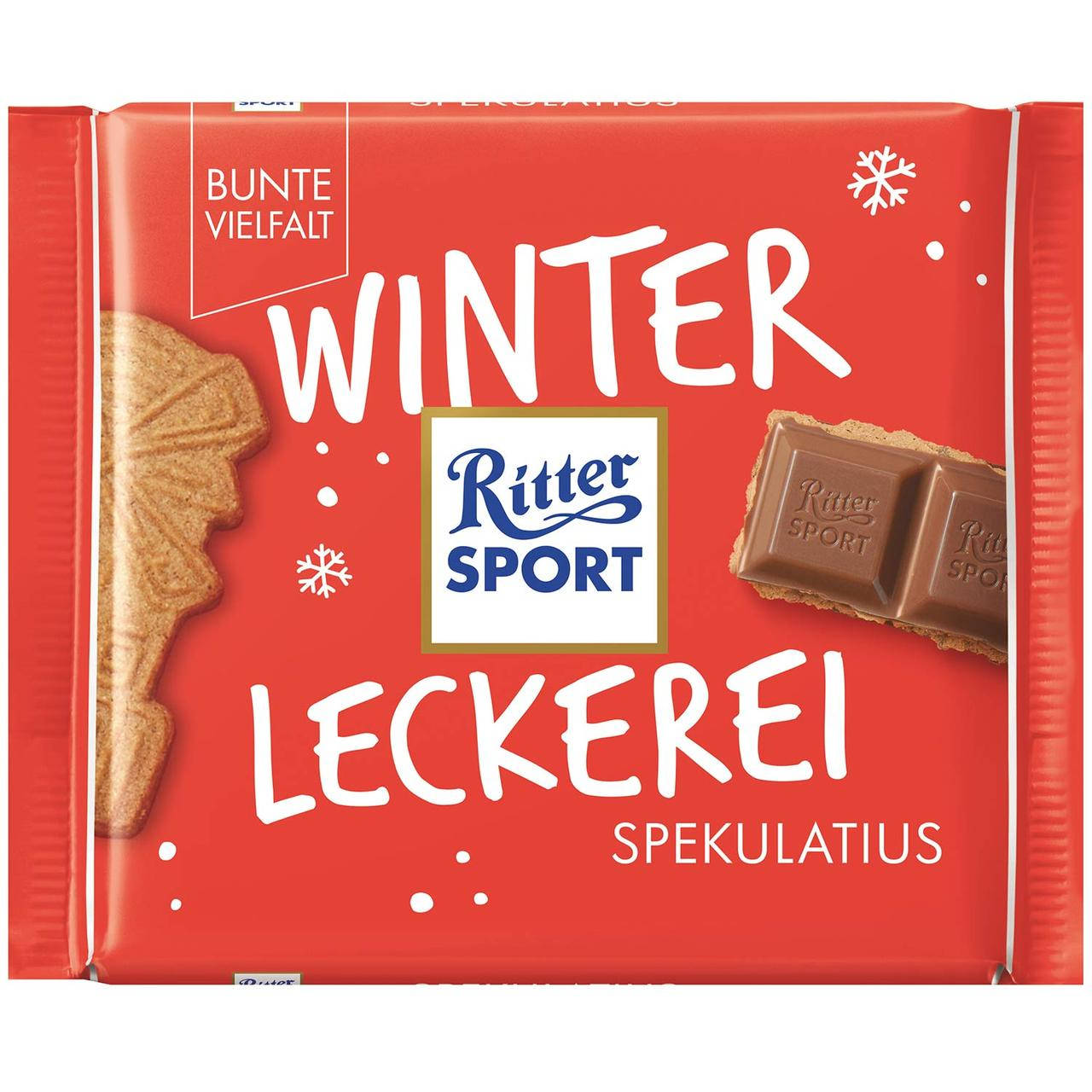 

Ritter Sport Winter Leckerei Spekulatius 100 g