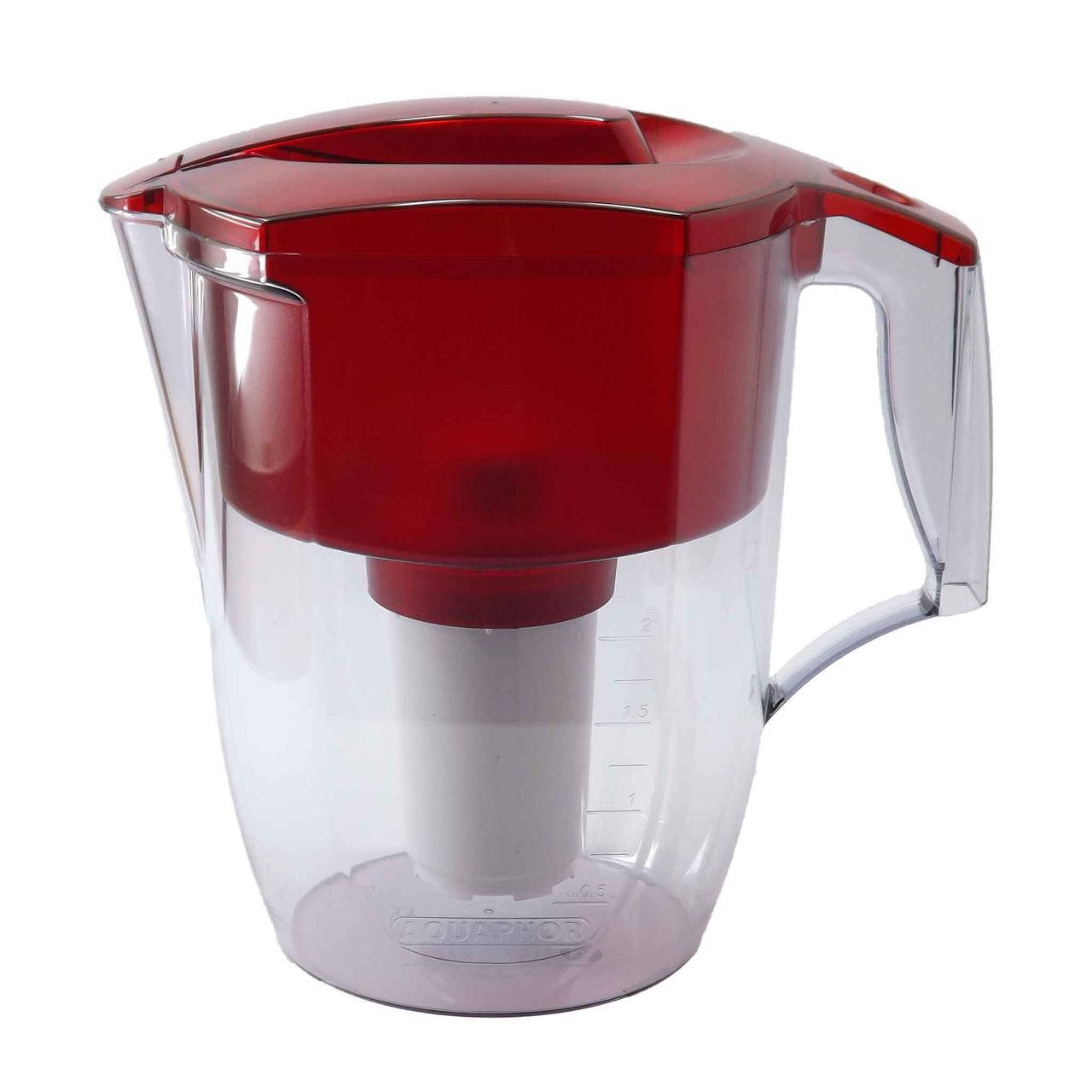 

Аквафор Океан для жесткой воды фильтр-кувшин Красный