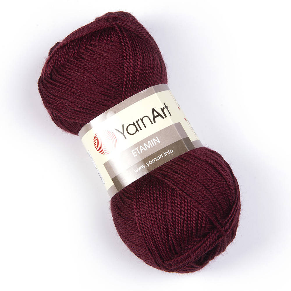 

YarnArt Etamin № 435 бордо