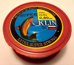 

Леска Клинская Super Klin 23кг 100m 0,6mm