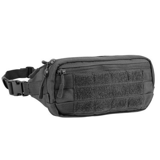 

Поясная сумка Mil-Tec Fanny Pack Molle Black 13512502, Черный