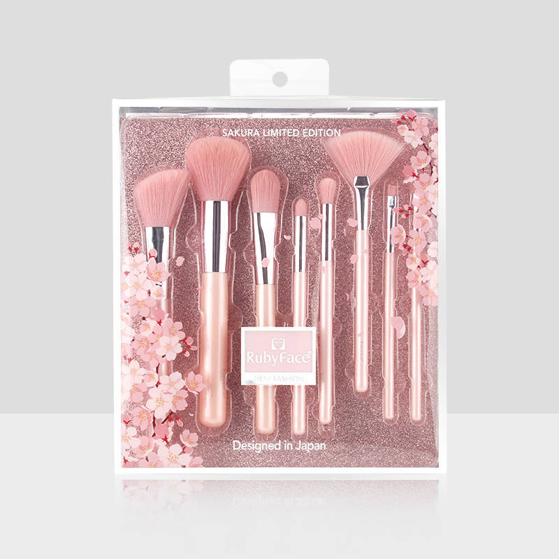 

Набор кистей для макияжа Ruby Face Сакура (8 шт)