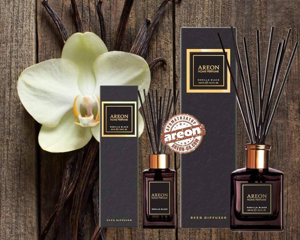 

Ароматизатор для дома Areon Home Perfume Premium Vanilla Black 150мл (Черная Ваниль)