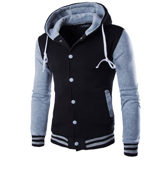 Спортивна чоловіча толстовка з капюшоном, фото 1