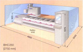 Оброблювальний центр Weeke BHC250 з довжиною столу 2750 мм — займане місце