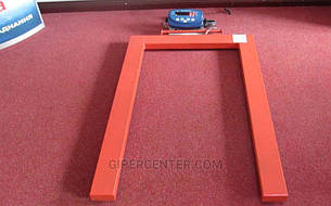 Паллетні ваги 4BDU3000П бюджет 840х1260 мм (до 3000 кг), фото 2