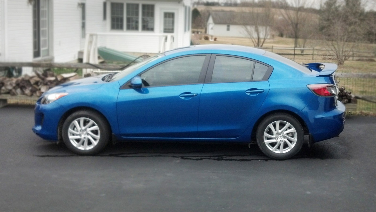 Спойлер Mazda 3 BL седан, фото 1