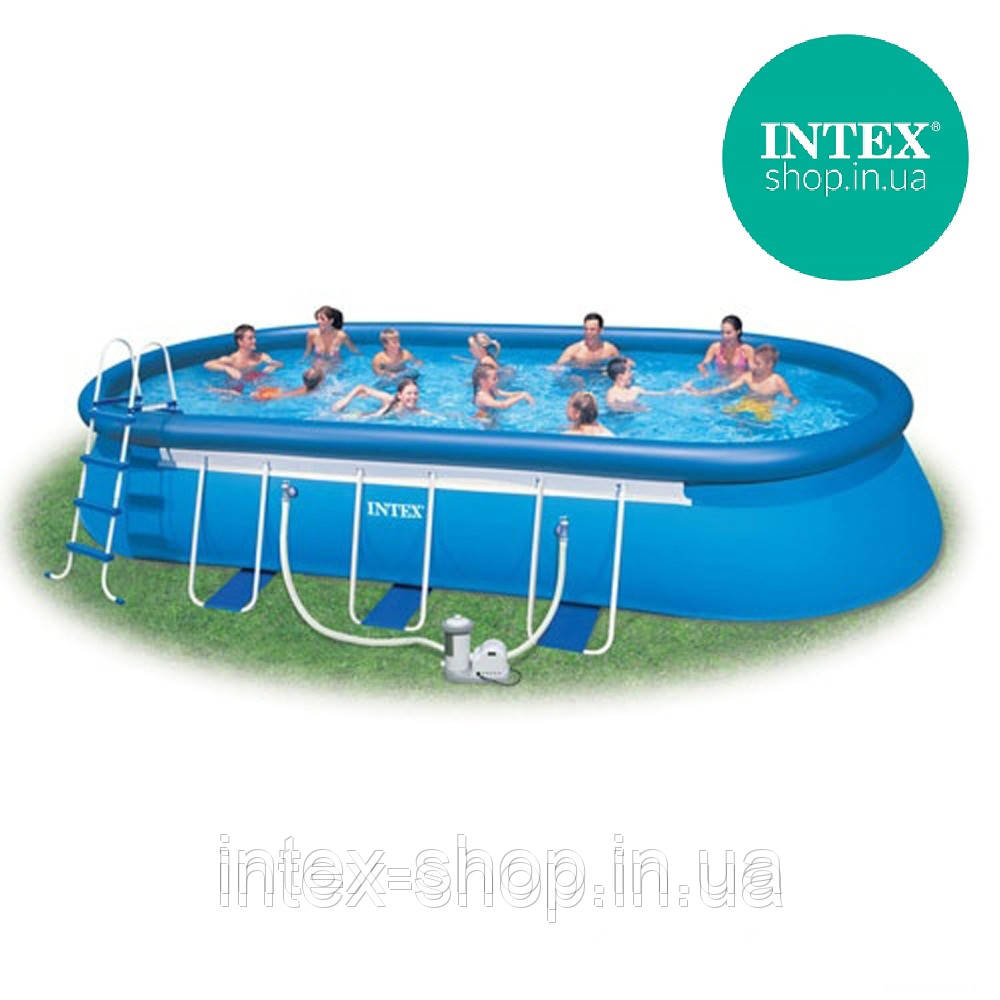 Каркасний надувний басейн Intex 28194 (стар. артикул 54934) (610 х 366 х 122 см)