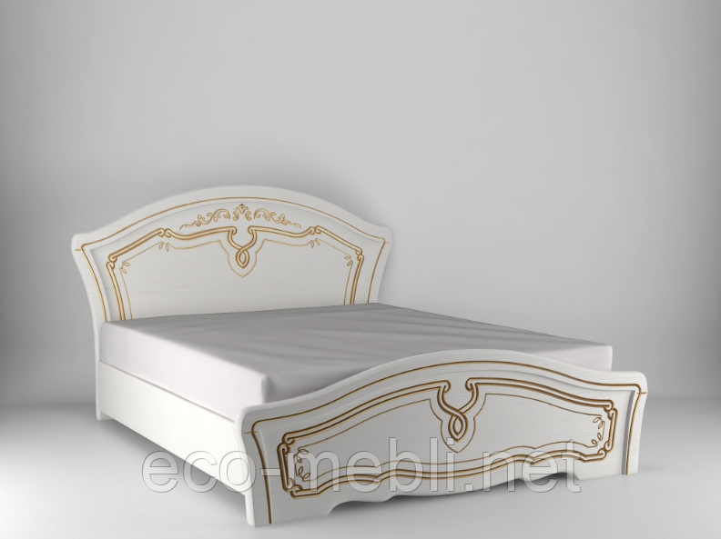 Ліжко Альба з буковими ламелями