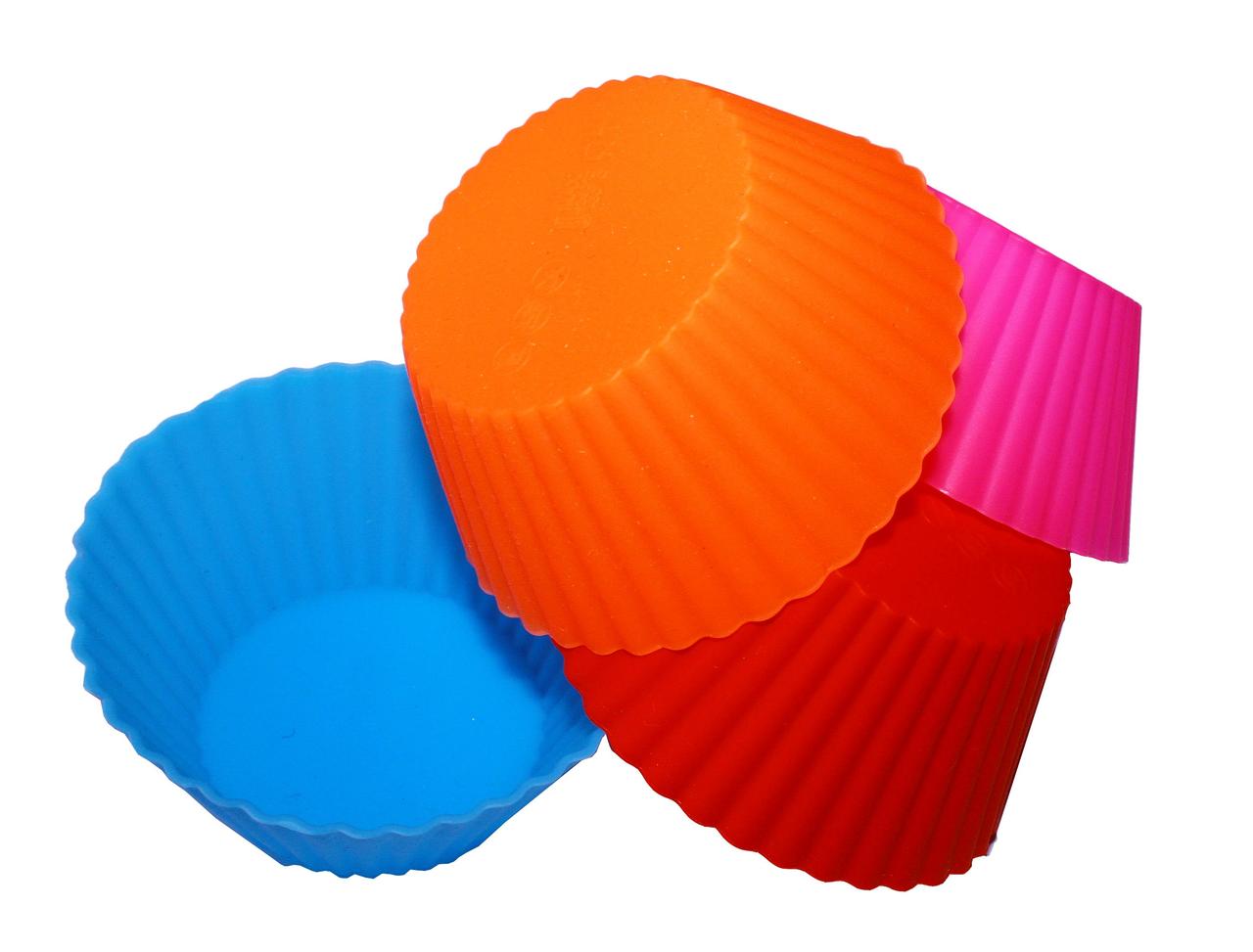 Форма для випічки силіконова "Коло" (12шт/набір), фото 1