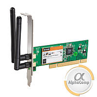 Адаптер PCI WiFi Wireless Tenda W322P v2.0 (802.11 b/g/n/300M/2 антени) БУ