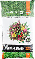 Торфяний субстрат "Універсальний" PEATFIELD, 20 л вирощування розсади та квітів
