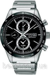 Чоловічі годинники Seiko SBPY119 Solar Chronograph