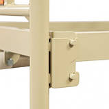 Ліжко функціональне  механічне 3х-секційне на колесах, фото 3