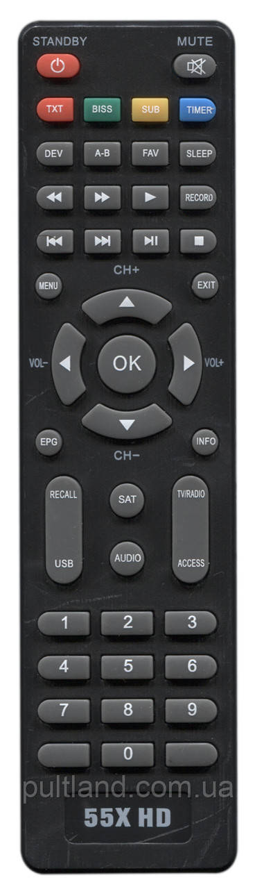 Пульт для Romsat 55X HD