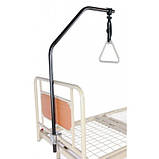 Ліжко функціональне  механічне 3х-секційне на колесах, фото 4