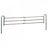 Ліжко функціональне  механічне 3х-секційне на колесах, фото 6