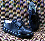 Дитячі мокасини сліпони туфли чорні для дівчат Infiniti shoes Польща №ABO-19, фото 3