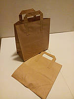 Пакет с пласкими ручками, 335*260*140