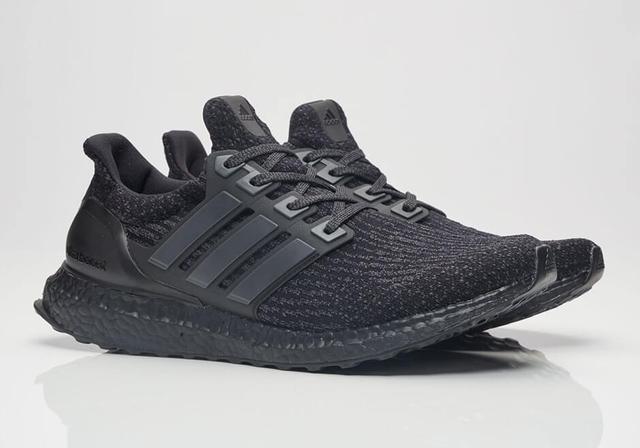 Кроссовки мужские Adidas Ultra Boost 3.0 Triple Black (в стиле адидас ...
