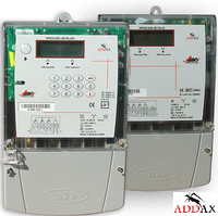 Электросчетчик ADDAX IMS NP-07 3FD.3UG-U 10-100А 3*230/400В, А±R±, GPRS-модуль, реле, трехфазный многотарифный