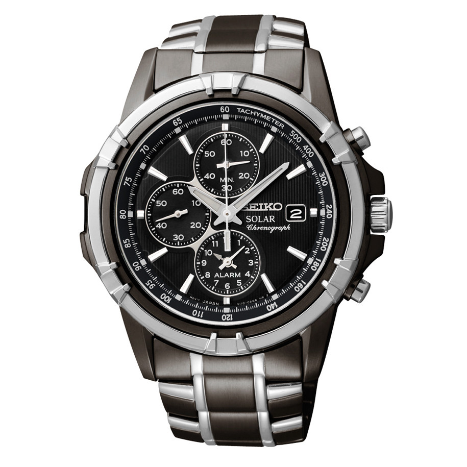 Чоловічі годинники Seiko SSC143 Solar Chronograph, фото 1