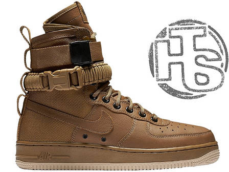 Чоловічі кросівки Nike Special Field Air Force 1 Golden Beige 857872-200, фото 1