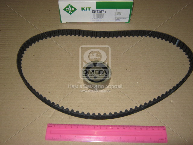 Ремінь ролики ГРМ (комплект) DACIA LOGAN 1.4 (пр.о Ina), фото 1