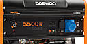 Генератор бензиновий Daewoo GDA 6500E (5,5 кВт), фото 5