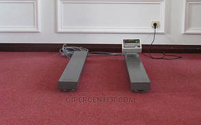 Речові ваги 4BDU600Р практичні 140х1200 мм (на 600 кг), фото 2