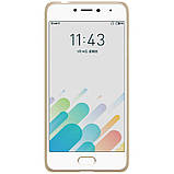 Nillkin Meizu M5C Super Frosted Shield Gold Чохол Накладка Бампер, фото 2