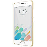 Nillkin Meizu M5C Super Frosted Shield Gold Чохол Накладка Бампер, фото 4