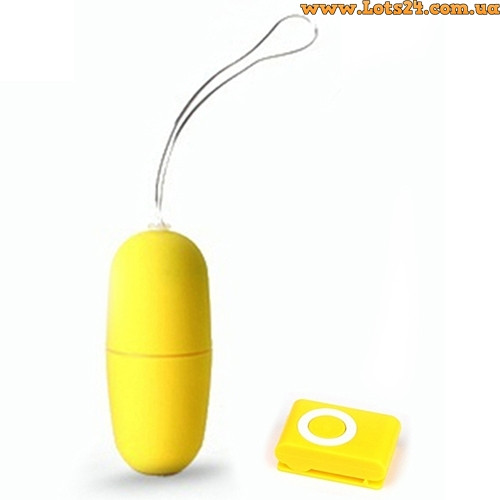 Віброяйце бездротове з пультом ДК 20 режимів вібрації водонепроникне з дистанційним керуванням, фото 1