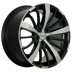 Диски від Tomason (Томасон) модель TN6 колір Metalic Matt Black polished параметри 8,5J x 18" PCD 5 x 108 ET 40