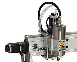 600х400, верстат із ЧПК, 1.5 кВт, на 4 осі, фрезерно-гравірувальний з водяним охолодженням, з LPT, КГП + VFD, фото 3