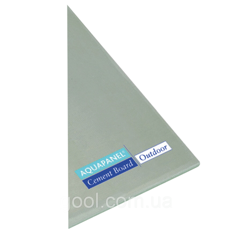 Аквапанель Кнауф AQUAPANEL OUTDOOR для зовнішніх робіт 2400х900х12.5 мм., фото 1