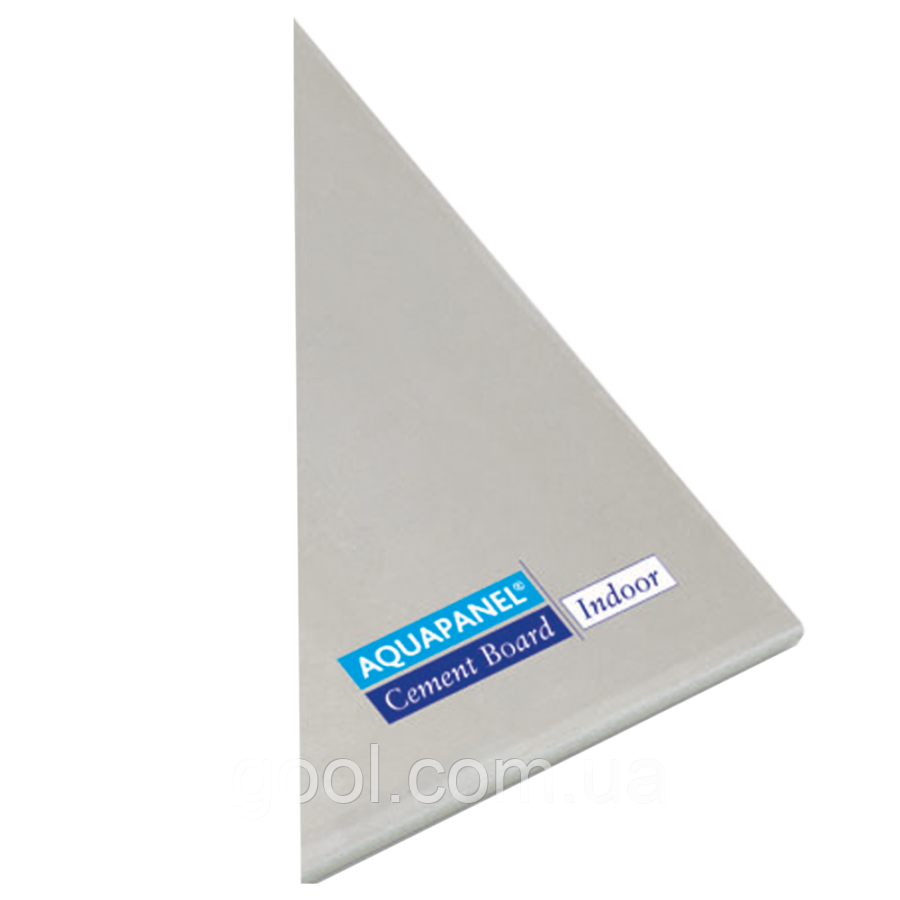 AQUAPANEL KNAUF INDOOR (Аквапанель Кнауф) для внутрішніх робіт 2400х900х12,5 мм.
